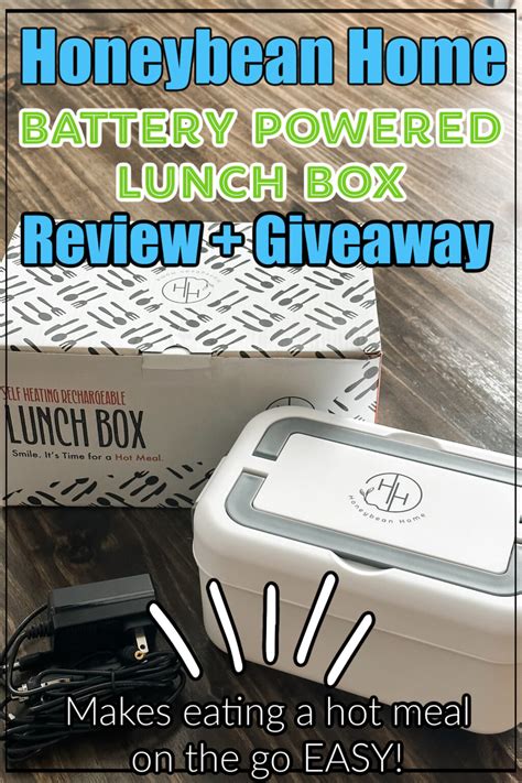 portable battery powered lunch box